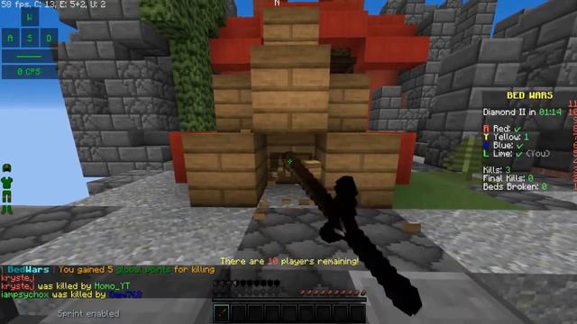 BEDWARS #9. видео по бедварсу. Зачем люди играют с ричами? смотреть онлайн