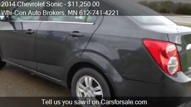 2014 Chevrolet Sonic for sale in Shakopee, MN 55379 at the W смотреть онлайн