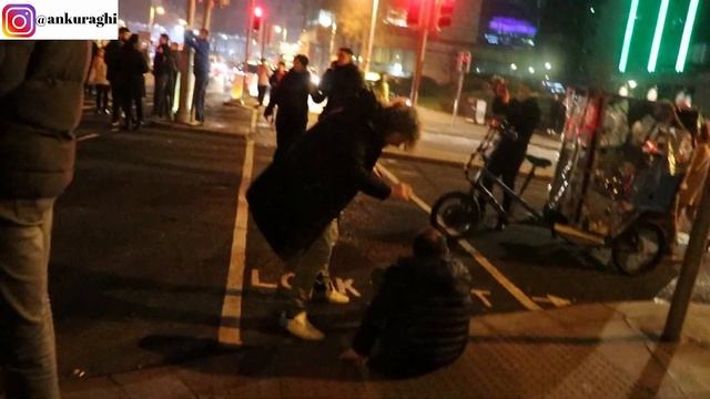 New Year Celebration in Dublin with Foreigners | Temple Bar | Indians in Ireland | Ankur Aghi VLOGS смотреть онлайн