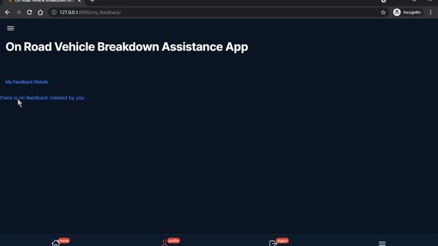 OnRoad Vehicle Breakdown Assistance - Django Python Application смотреть онлайн