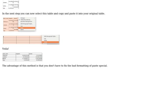 How to copy/paste a table from LibreOffice Calc to LibreOffice Writer? (5 Solutions!!) смотреть онлайн