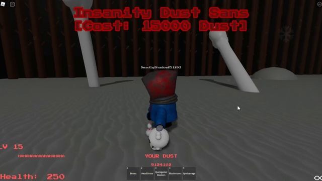 All New Dust Characters [Showcase] [dusty Dust Sans Fights]