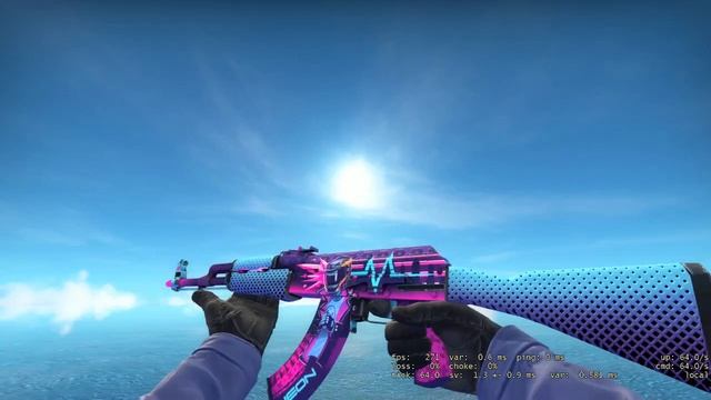 AK47 | NEON RIDER (FIELD TESTED FLOAT 0.170971021) смотреть онлайн