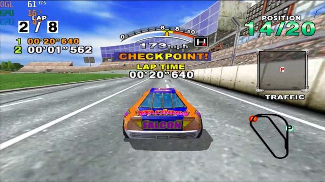 ReDream 1.5.0 | Daytona USA 2001 4K 60FPS UHD | Dreamcast Emulator PC Gameplay смотреть онлайн