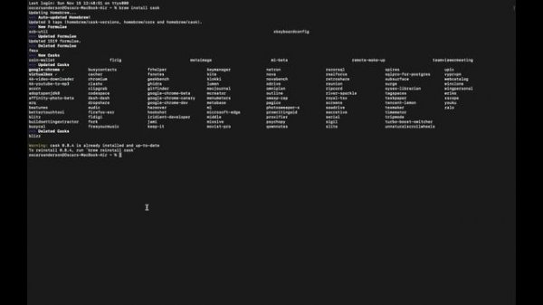 How to install brew on mac