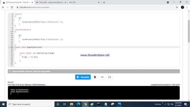 29. super keyword and use in java access constructor (part 1) with example in urdu/hindi смотреть онлайн