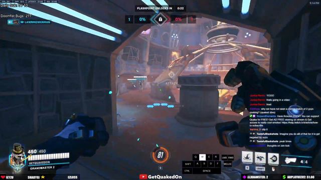 GETQUAKEDON #1 DOOMFIST ONE TRICK - OVERWATCH 2 SEASON 8 TOP 500 смотреть онлайн