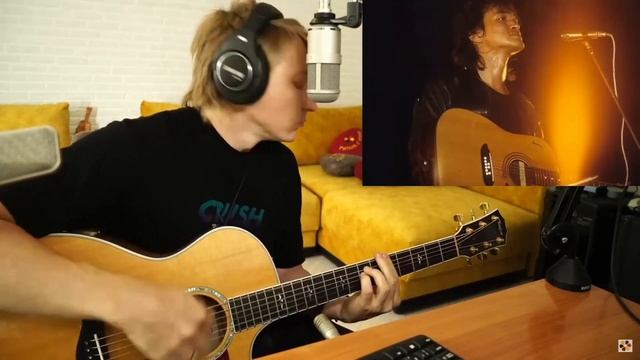 Кино - в наших глазах(кавер Роман Конограй) смотреть онлайн