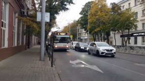 Троллейбус Тролза 5275.05 Оптима №172 маршрут №6 23.10.2022г. Краснодар