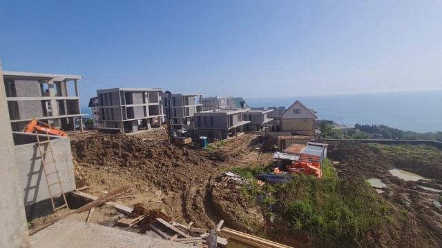 Хайтек дома в Сочи с видом на море. Коттеджный посёлок Резиденция. Совхоз Приморский. смотреть онлайн