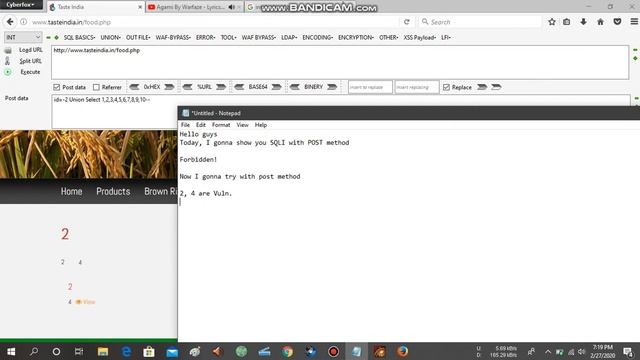 SQL Injection with POST method by error04 смотреть онлайн