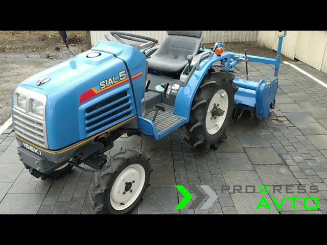 #Минитрактор японский #Iseki Sial TF-5 с #ПСМ, в комплекте #почвофреза AR-120 в г. #Иркутск смотреть онлайн