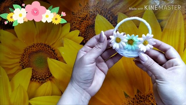 Корзиночки-Магниты на холодильник! Подарки своими руками! Поделки своими руками! DIY. смотреть онлайн