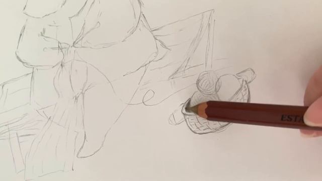 Draw with me : Pencil sketch of Autumn Knit by whimsiqal смотреть онлайн