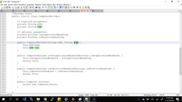 Builder Design Pattern In Java | Create your own builder class by Creational Builder pattern смотреть онлайн