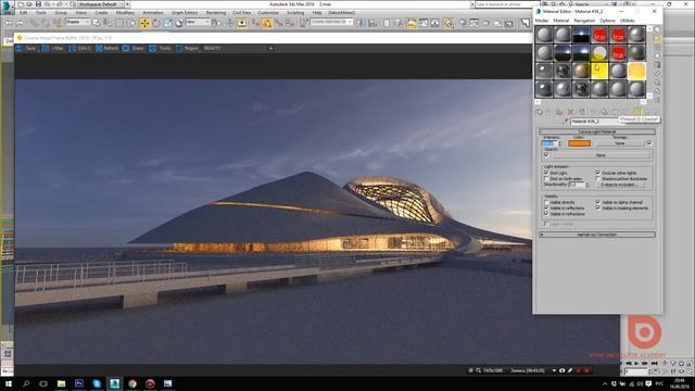 3ds Max. Создание экстерьера за 1 час. (Артем Куприяненко - CG Incubator Academy) смотреть онлайн