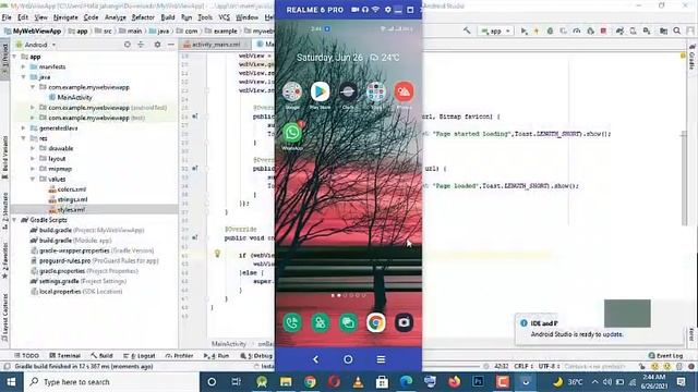 How to make Android App | Mobile Application | Full Course | Lec 33 | web view with progress bar | смотреть онлайн