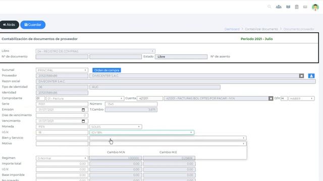 TSI Oracle | Registro de compras - Contabilidad смотреть онлайн
