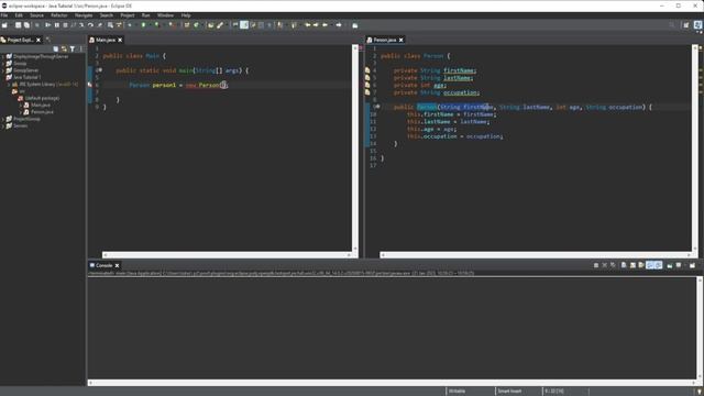 Java Tutorial 34 - Class Constructor смотреть онлайн
