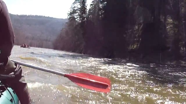 Сплав по реке Инзер. Май 2015. Порог Сарышта смотреть онлайн