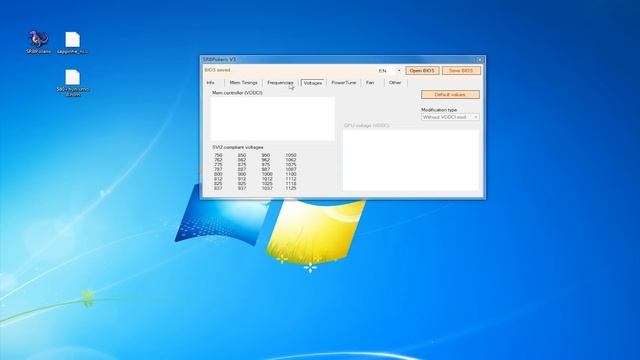 Тайминги и даунвольт Sapphire RX570 RX580