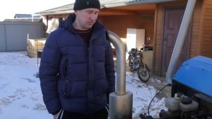 Самодельный полноприводный трактор 4x4. Обзор