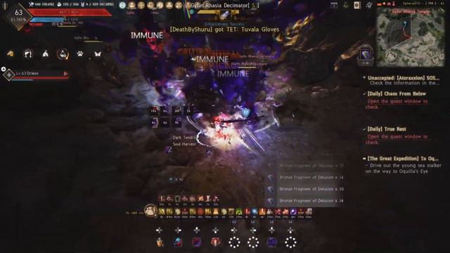 Underground Gyfins: Road to 100B Silver! | 291k Awakening Sorc Gameplay | Black Desert Console смотреть онлайн