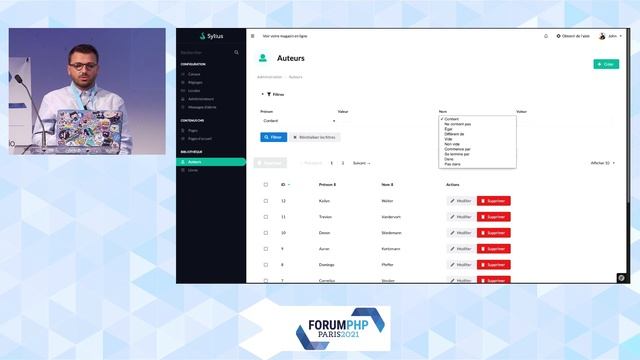 Sylius sans e-commerce, pourquoi et comment ? - Maxime HURAN - Forum PHP 2021 смотреть онлайн