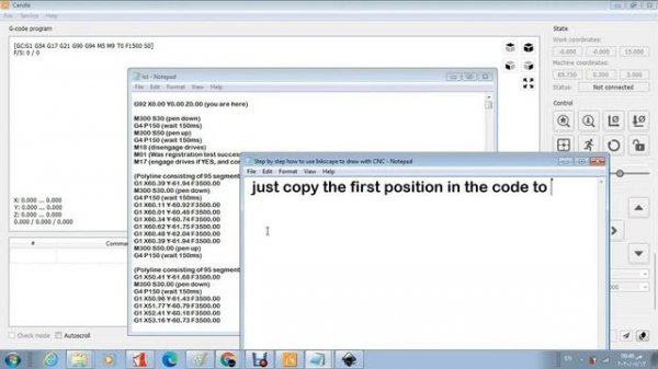 Step by Step how to use Inkscape to generate G-Code for Any picture and draw it on CNC-3018 Machine