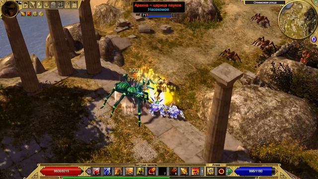 Titan Quest Anniversary Edition | Арахна - царица пауков | 20 Заходов | Легенда. смотреть онлайн