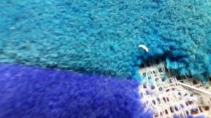 Моль сожрала ковёр. Восстановление.