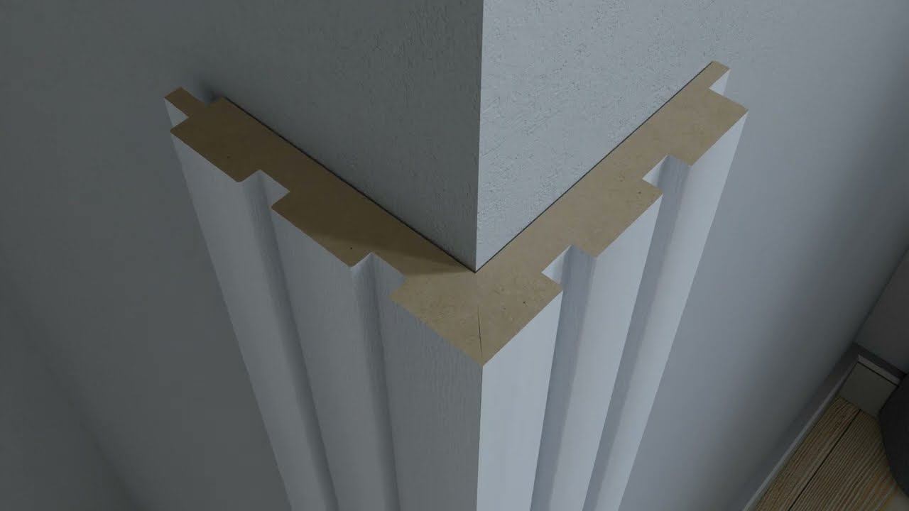 Монтаж реечной модульной стеновой панели с помощью клея смотреть онлайн