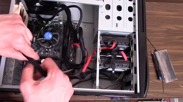 Replace Power Supply in Custom PC (G4920/2020/NAS Build) смотреть онлайн