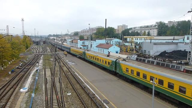 Киров вокзал, прибытие поезда смотреть онлайн