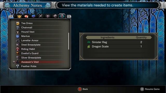 Bloodstained: Ritual of the Night | Master Archives - Alchemy Notes смотреть онлайн