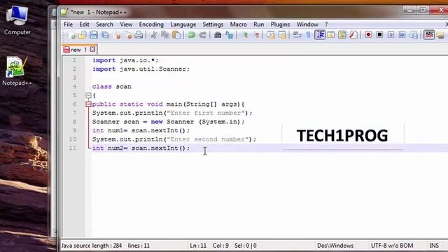 Java Programming : Using Scanner method in java смотреть онлайн