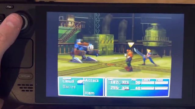 Final Fantasy VII Steam Deck (Satsuki Yatoshi mod) смотреть онлайн