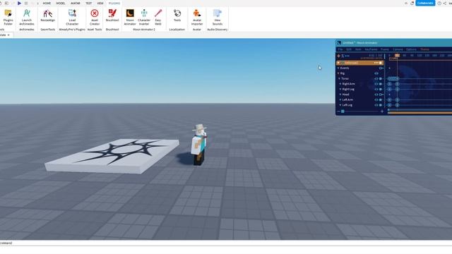 Anime Backflip (Roblox Moon Animator 2) смотреть онлайн