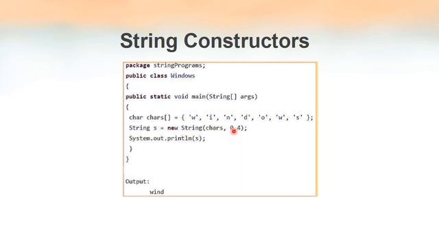 KTU CS205 Object Oriented Programming - String class Constrcutors смотреть онлайн
