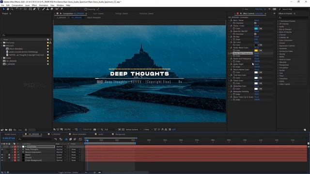 Free Audio Visualizer | After Effects Template (Audio Spectrum) смотреть онлайн
