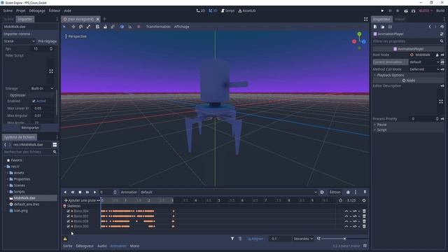 Export d'un modèle 3D Collada de BLENDER vers GODOT avec toutes les ANIMATIONS [Astuces] смотреть онлайн