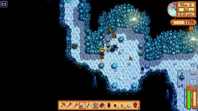 How to get Aquamarine mineral - Stardew Valley смотреть онлайн