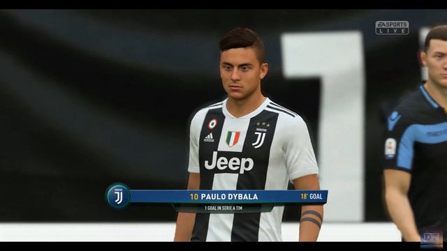 Serie A Round 2 | Juventus VS Lazio | 1st Half | FIFA 19 смотреть онлайн