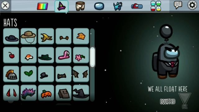 *WEIRD HAT GLITCHES* In Among Us - Among Us New Update. смотреть онлайн
