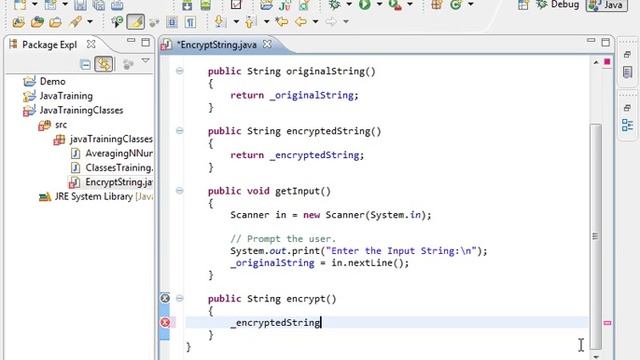 #24 Java Program to Encrypt a String || Core Java in Tamil смотреть онлайн