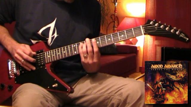 AMON AMARTH - Siegreicher Marsch |Guitar Cover| - Gibson Explorer смотреть онлайн