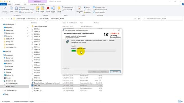 Instalando Oracle 18c XE смотреть онлайн