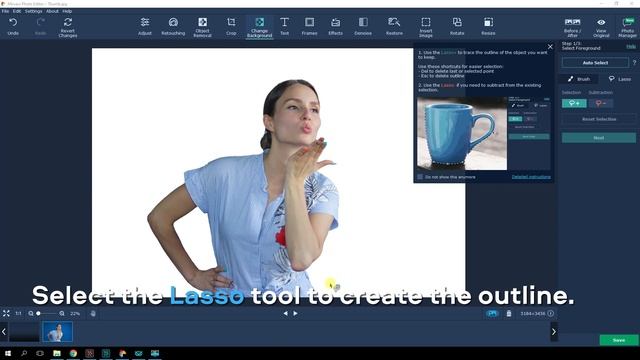 How to Add an Outline to a Picture? | MOVAVI HELPS смотреть онлайн