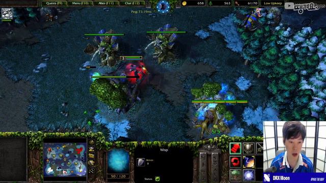 [Eng Sub] Warcraft 3｜Moon｜If You Want It, I Will Do It｜W3Champions смотреть онлайн