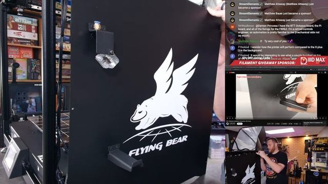 Flying Bear Reborn 2 - Final Assembly & First Print смотреть онлайн